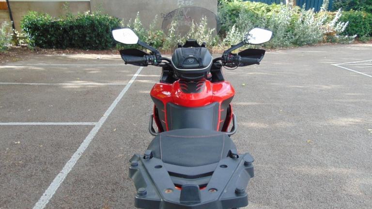 Ducati Multistrada 1200S Granturismo 2014 full luggage spec Italian tourer 