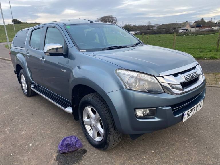 2017 17 ISUZU D-MAX 2.5 TD YUKON PICKUP NO VAT 4X4 WITH CANOPY 161 BHP DIESEL