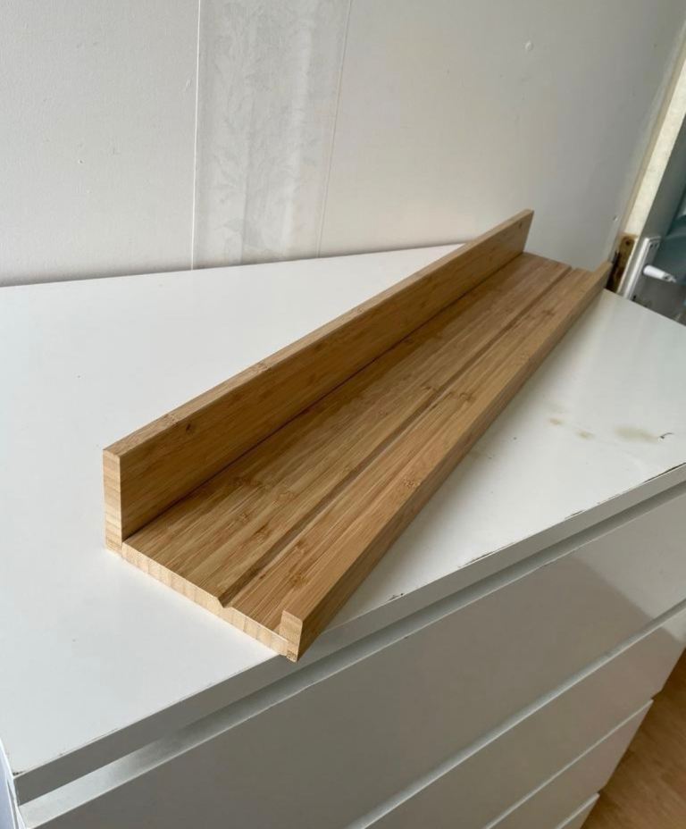 Bamboo shelf