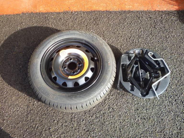 Spare wheel and Jack