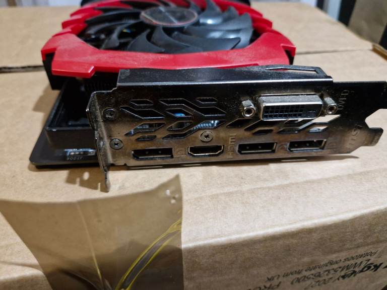 MSI Nvidia   GeForce GTX  10/60 Graphics card 