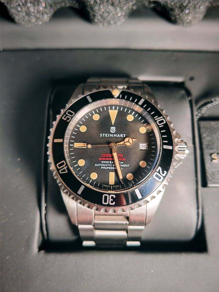 Steinhart Ocean One Red Swiss Automatic Watch