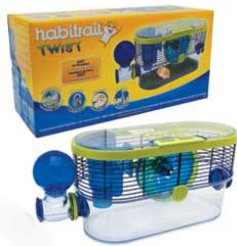 Hamster cage and accessories 