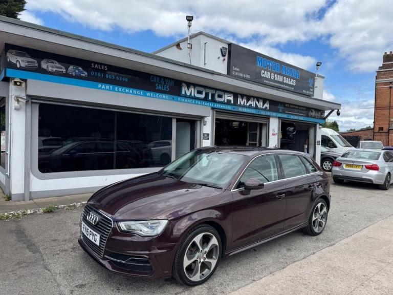 2015 Audi A3 1.4 TFSI e-tron 5dr S Tronic HATCHBACK Petrol Parallel Phev Automatic