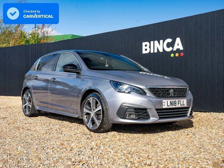 2018 Peugeot 308 1.2 PureTech GT Line EAT Euro 6 (s/s) 5dr HATCHBACK Petrol Automatic