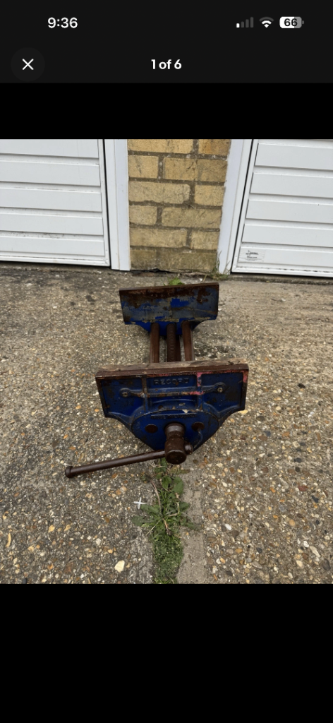 Record No.53 Quick Release Woodworking Vice