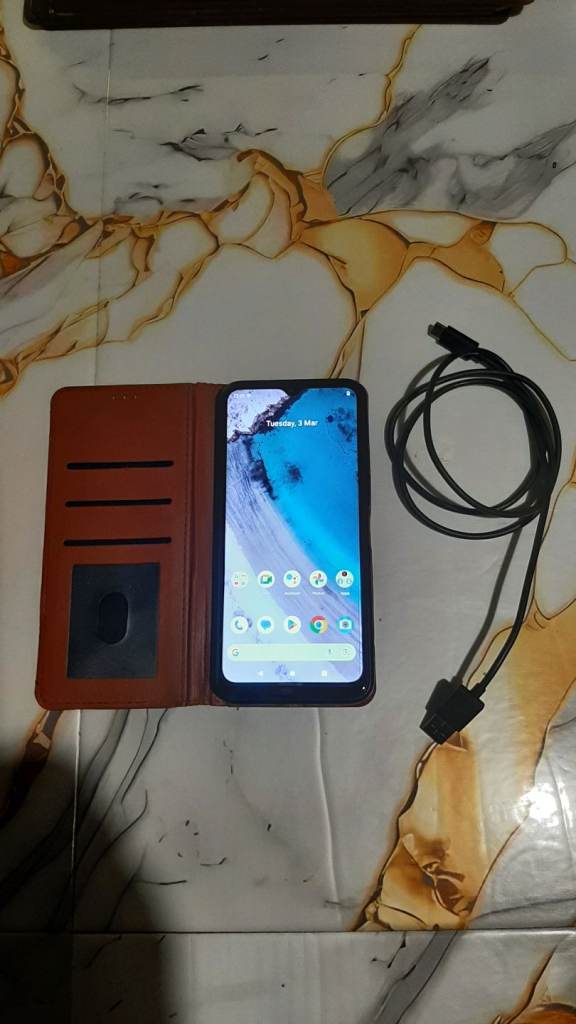 Nokia c32 as new smartphone  6gb memory 128 gb storage as new 