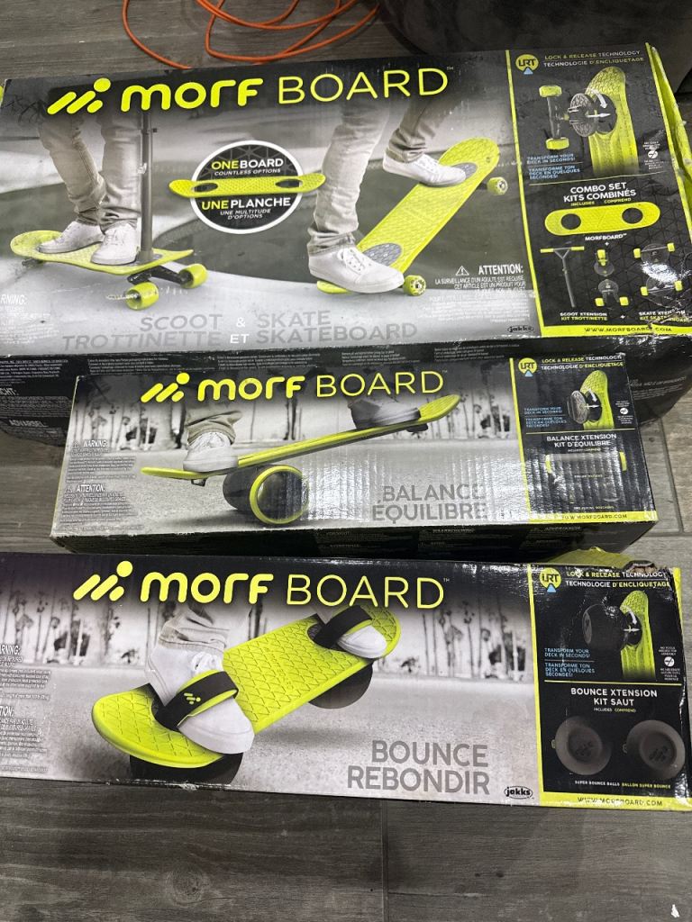 BNB Morf Board plus accessories 