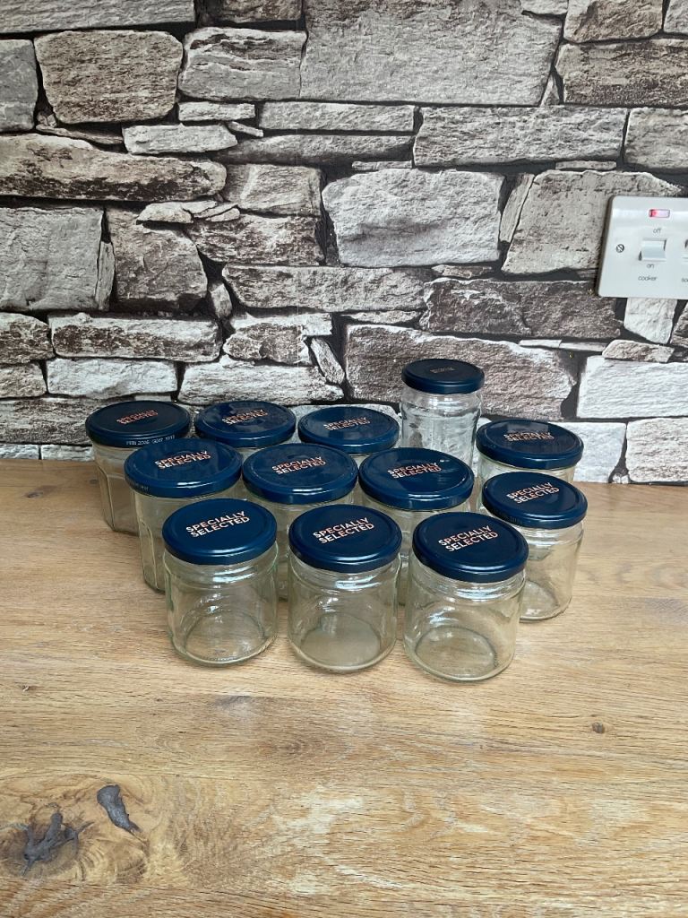 Joblot Glass Jars x 12 