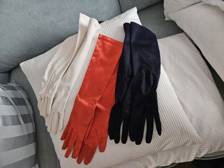 Job Lot - Gloves and fancy dress cat ears/tail