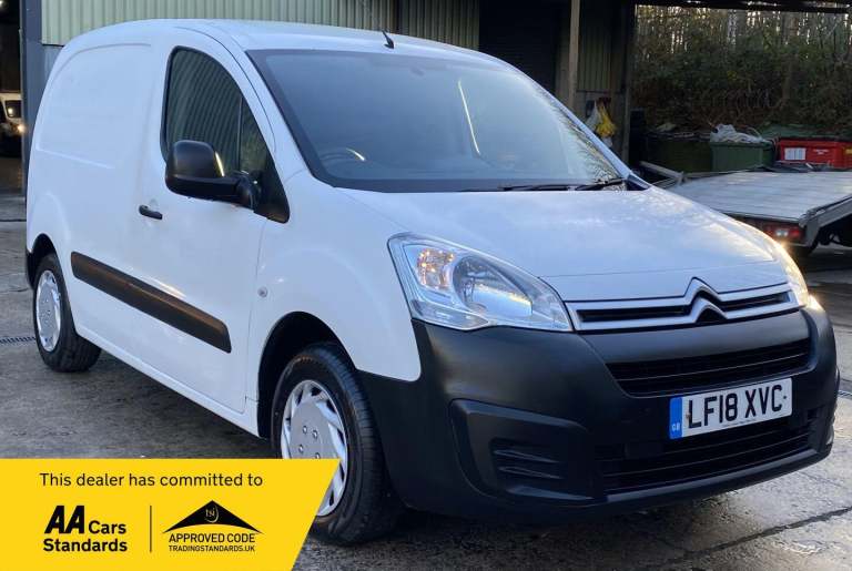 2018 Citroen Berlingo 1.6 BlueHDi 625 LX Panel Van 5dr Diesel Manual L1 (s/s) (111 g/km, 100 bhp)...