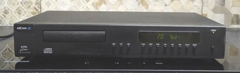 ARCAM ALPHA ONE CD PLAYER (with NEW laser)