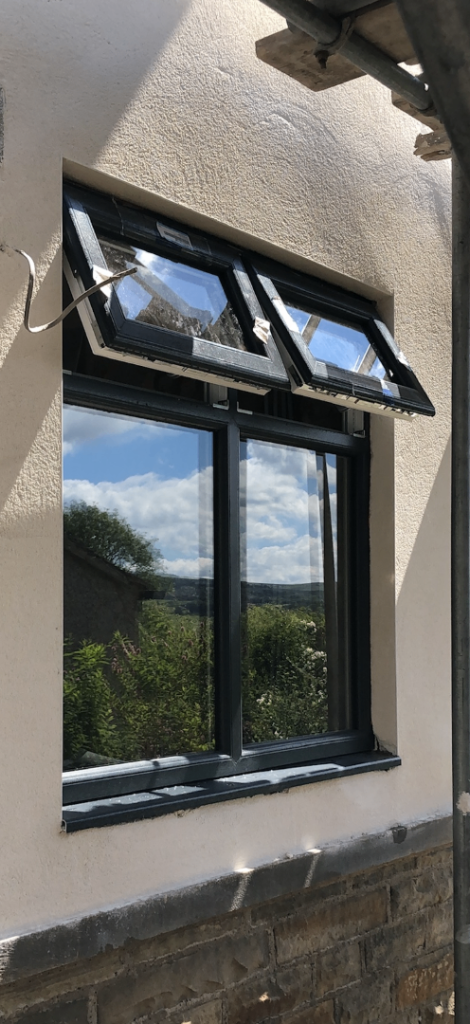 Double glazed window 