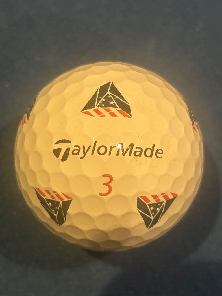 Limited edition TaylorMade TP5 “America “ golf ball