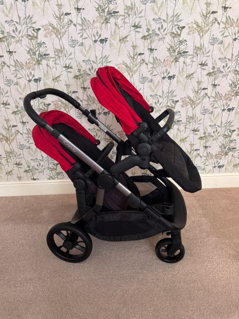 iCandy Orange Single or Double Pushchair/Carrycot Travel System £450 OVNO