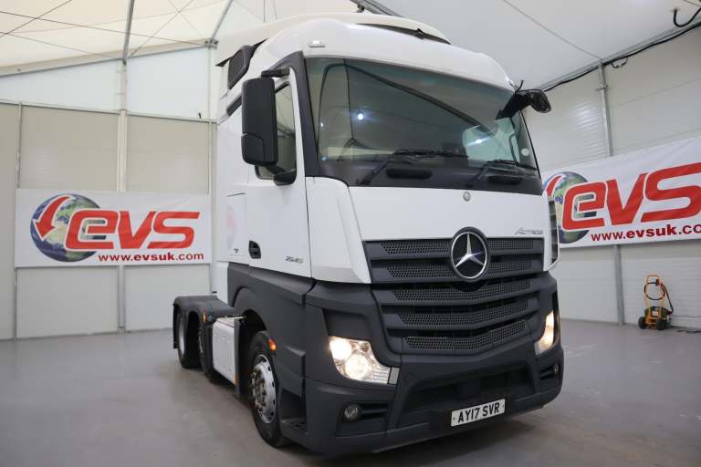 2017 (17 PLATE) Mercedes Benz ACTROS 2545 6x2 Euro 6 Tractor Units