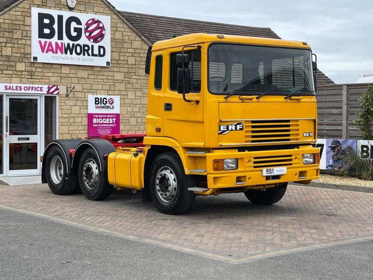 1999 ERF EC EC11 6x2 Day Tractor Unit Diesel red Manual
