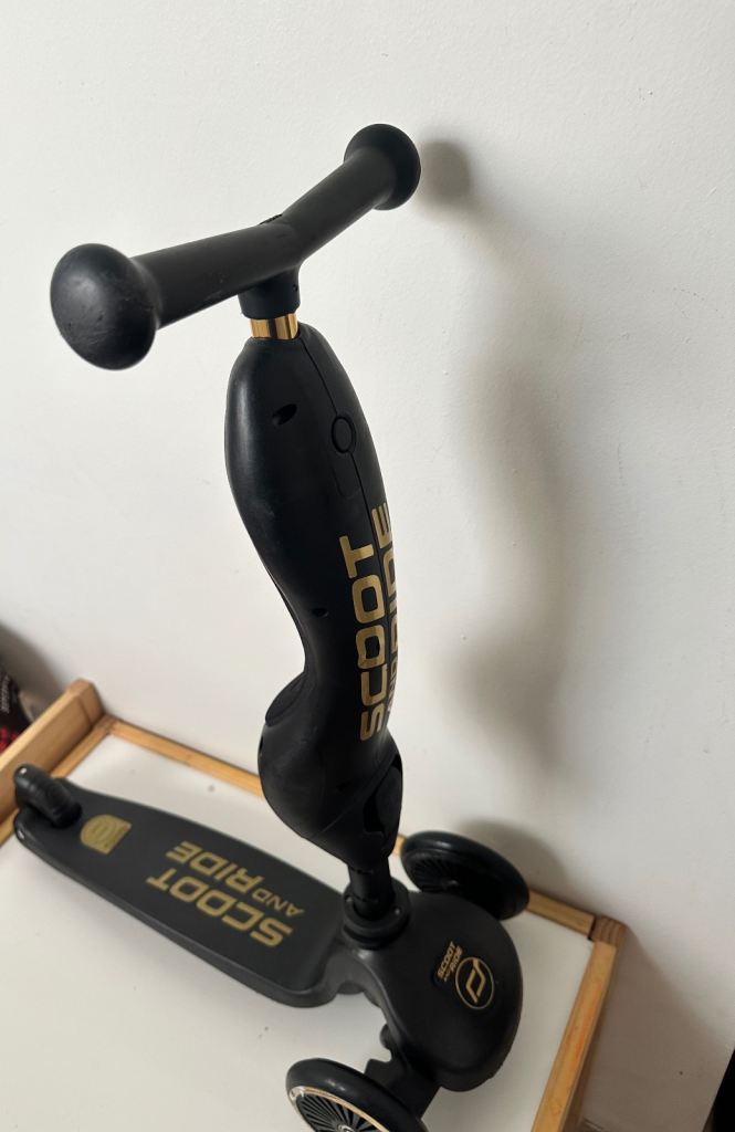 Scoot and Ride 2 in 1 Balance Bike / Scooter - Highwaykick 1 in Ash