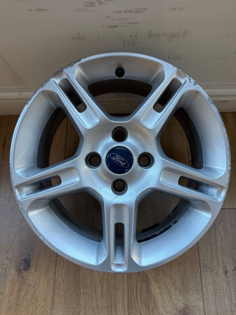 16" FORD FIESTA ZETEC S MK 7 MK 8 5 SPLIT SPOKE 4 STUD ALLOY WHEEL