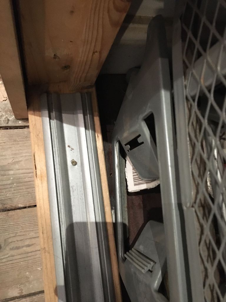 SOLD Wardrobe mirror Sliding doors Bnq large 