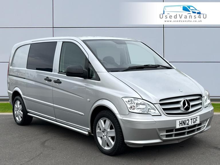2012 Mercedes-Benz Vito 122CDi Dualiner Compact Sport Auto Eu5 224PS - NO VAT Crew Van Diesel Aut...