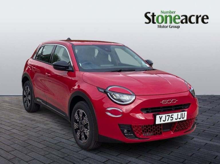 2025 Fiat 600 600 1.2 136hp Hybrid Edct-6 HATCHBACK Petrol/Electric Hybrid Automatic