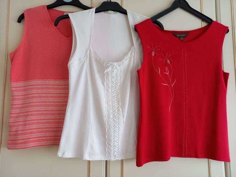 Ladies Bundle Of Tops - Size 10 - M&S/Atmosphere/Joie de Vivre - Stretchable Top