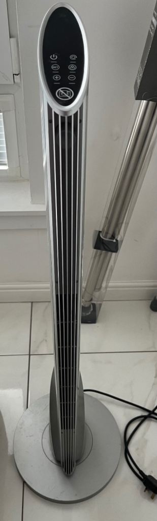 Silver Heater & Fan - £25