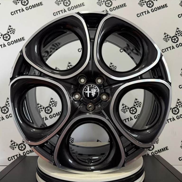 4 Genuine Alfa Romeo Stelvio Tonale Giulia 159 20" Alloy Wheels DISASSEMBLED