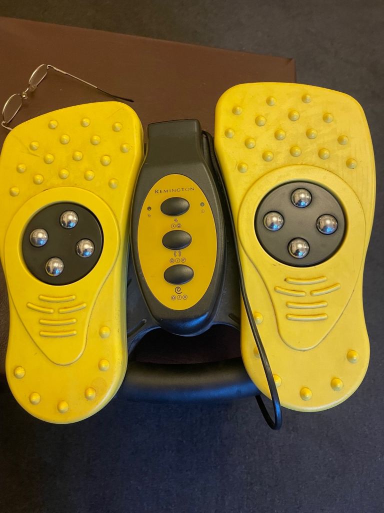 Remington Foot Massager - Yellow, Good Condition