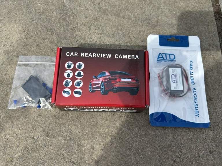 Full Mercedes SLK R171 reversing camera installation kit