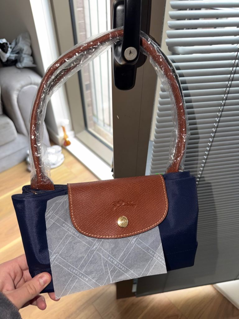 Longchamp Bag - Navy Blue, New