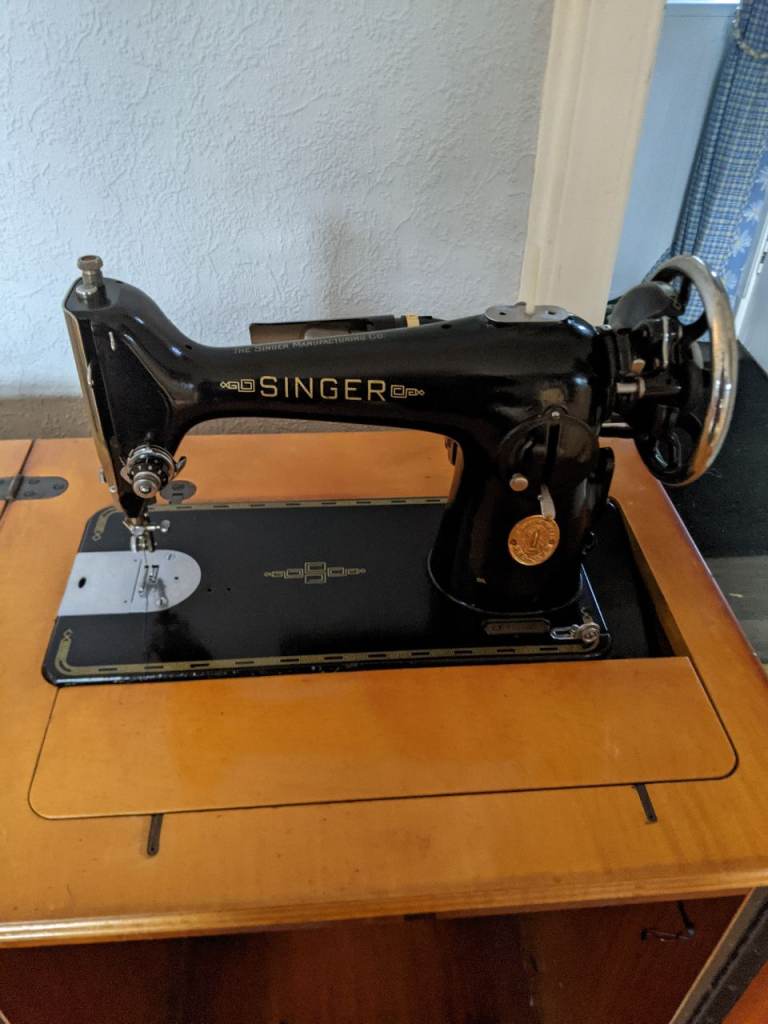 vintage Singer sewing machine