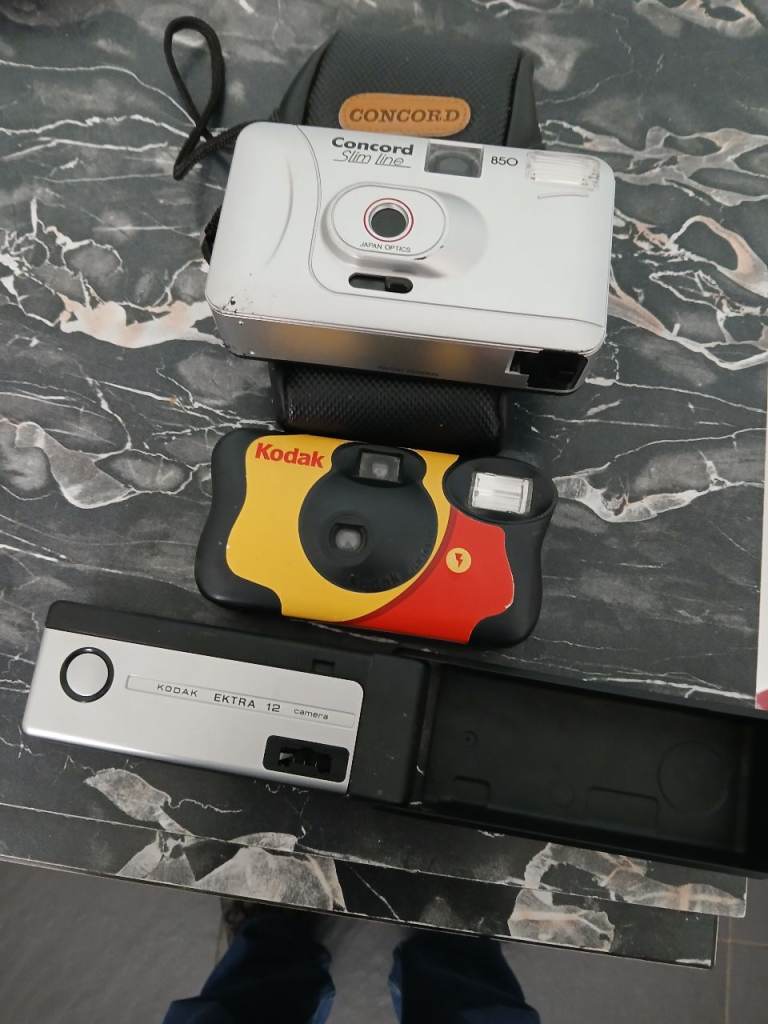 Retro Film Cameras Job Lot – Kodak and Concord