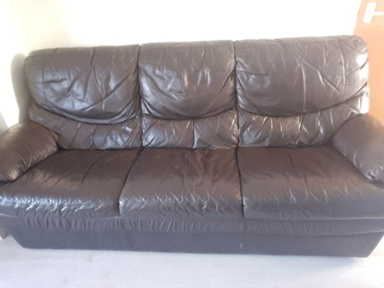 Free leather sofa