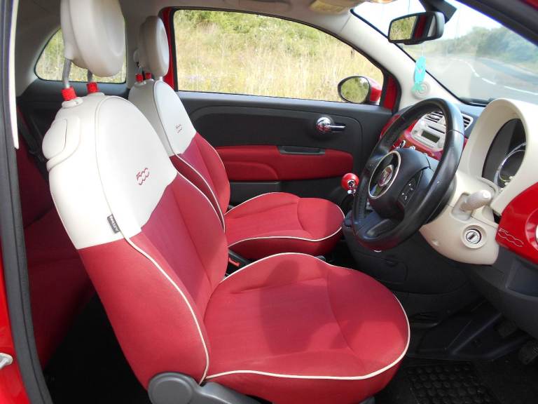 FIAT 500 POPULAR CONVERTIBLE STUNNING RED 2010 £35 ROAD TAX BARGAIN ONLY £2295 *LOOK* PX/DELIVERY