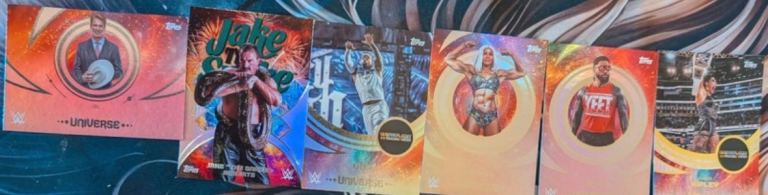 Topps WWE Wrestling Trading Card Bundle