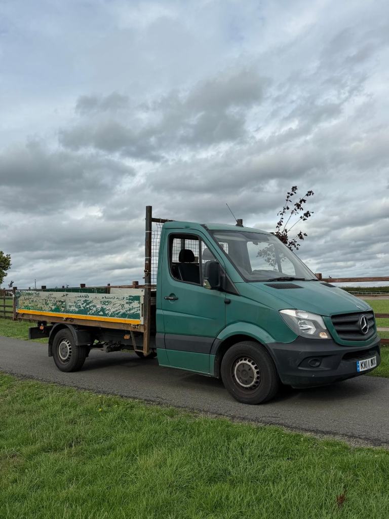2014 MERCEDES SPRINTER DROPSIDE TIPPER