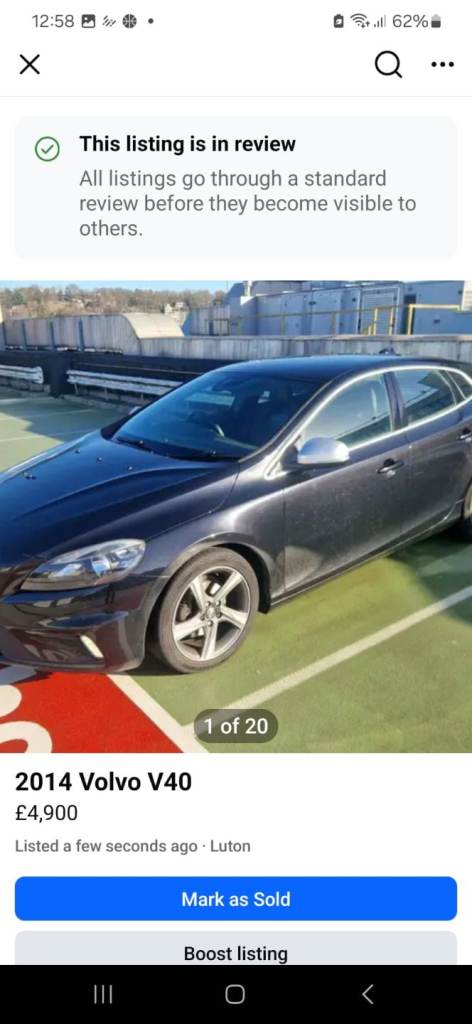 Volvo, V40, Hatchback, 2014, Manual, 1560 (cc), 5 doors