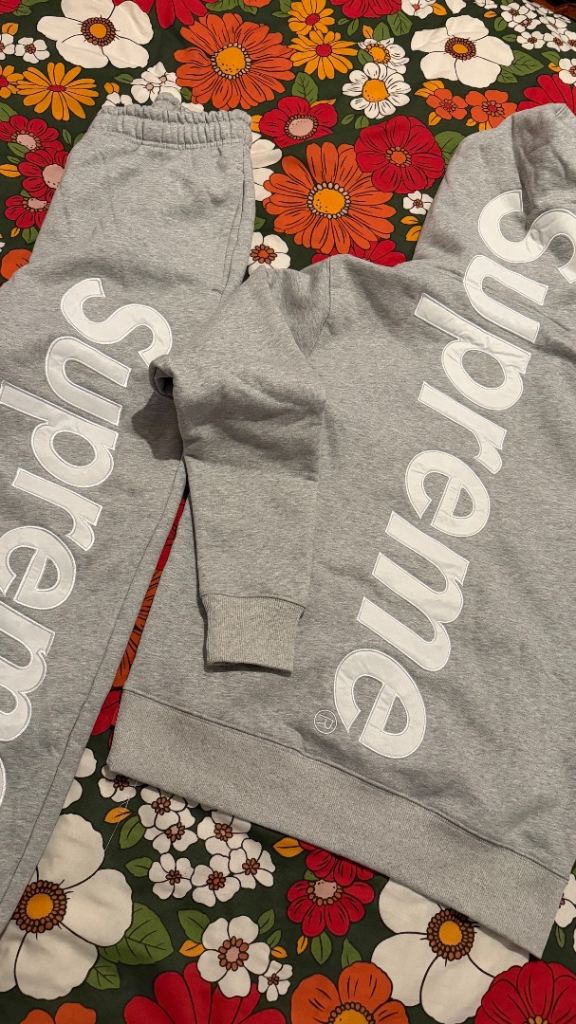Supreme tracksuit size m