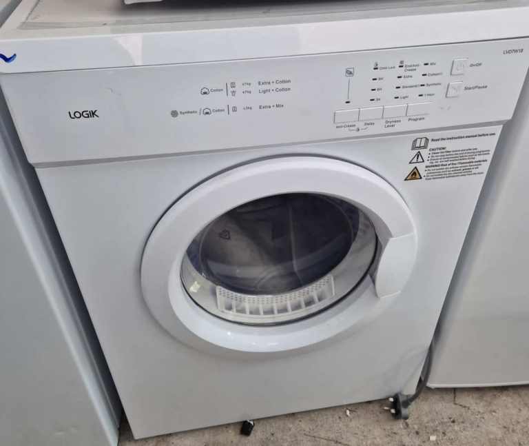 Logik Tumble Dryer – White, Good Condition... cash on delivery 