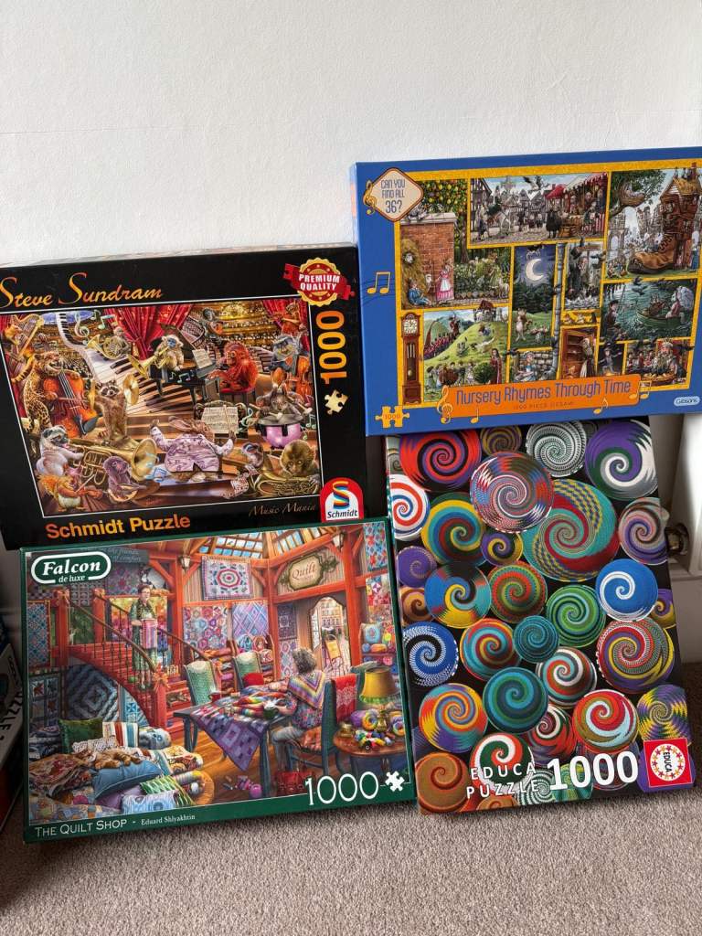 1000 piece jigsaw puzzles