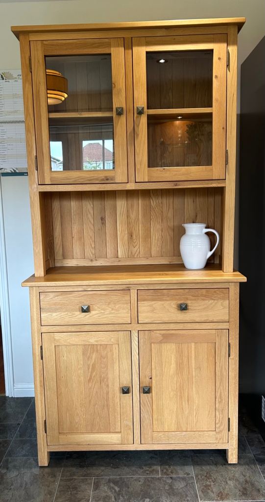 Solid Oak kitchen Dresser