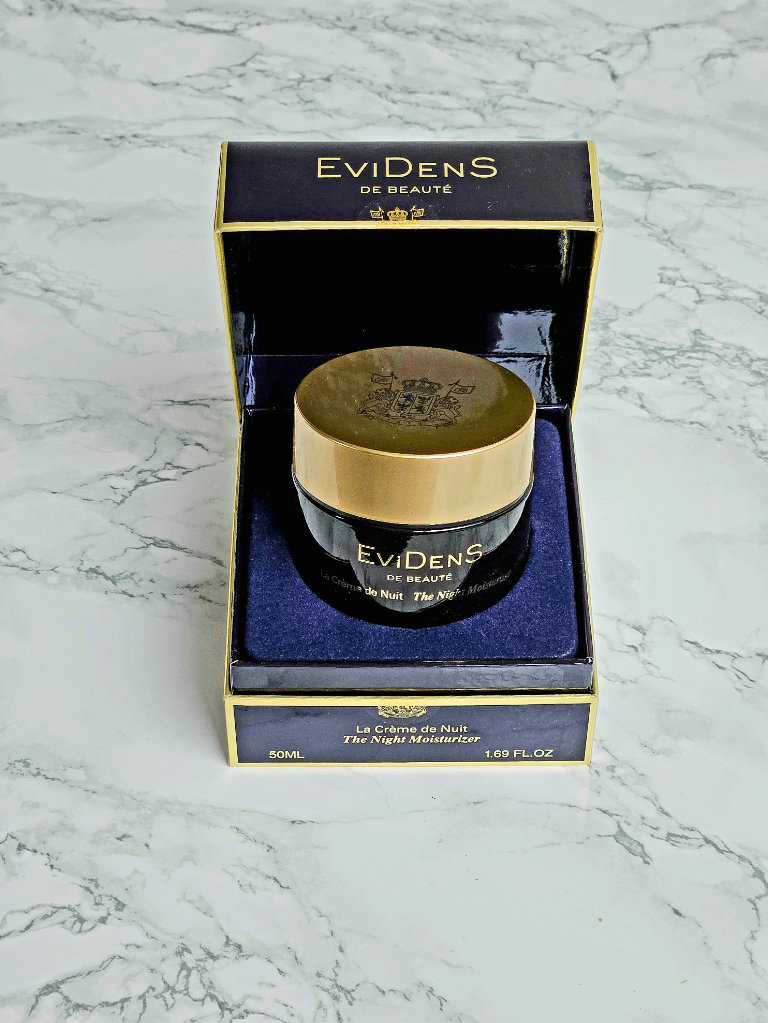 Luxury, high end, EviDenS night moisturiser 