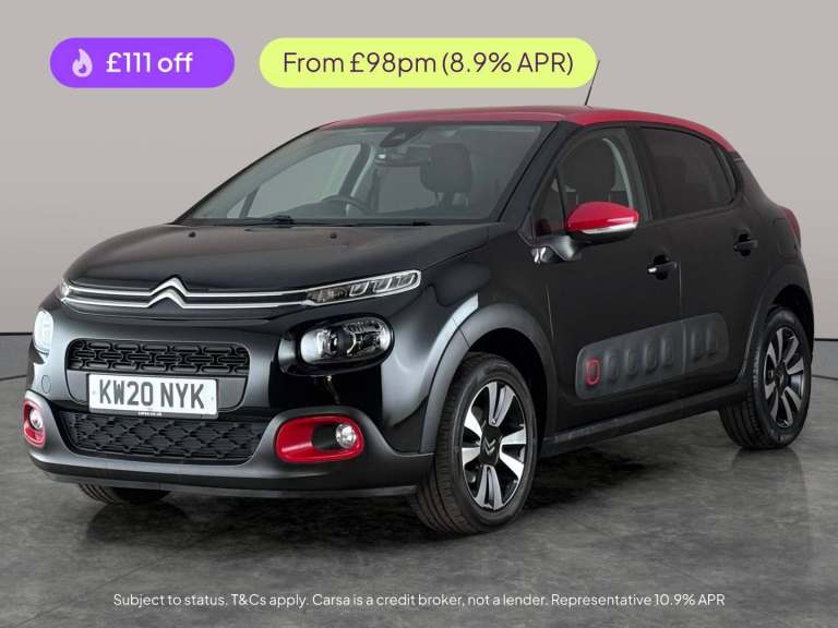 2020 Citroen C3 1.2 PureTech Flair Plus Hatchback 5dr Petrol Manual Euro 6 (s/s) (83 ps) -  Hatch...