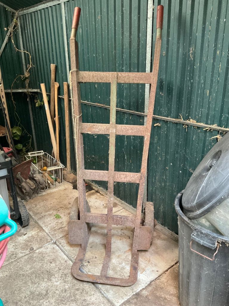 Vintage heavy duty sack trolley