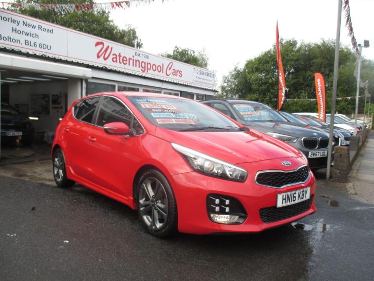 2016 Kia Ceed 1.0 T-GDi GT-Line Euro 6 (s/s) 5dr HATCHBACK Petrol Manual