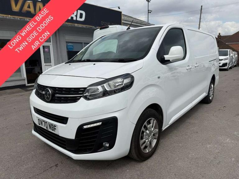 2020 Vauxhall Vivaro 2900 1.5d 100PS Sportive H1 Van PANEL VAN DIESEL Manual