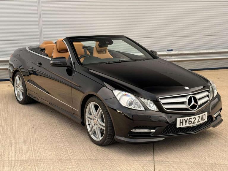 2012 Mercedes-Benz E Class 3.0 E350 CDI AMG Sport BlueEFF Cabriolet [COMAND] [AirScarf] Convertib...