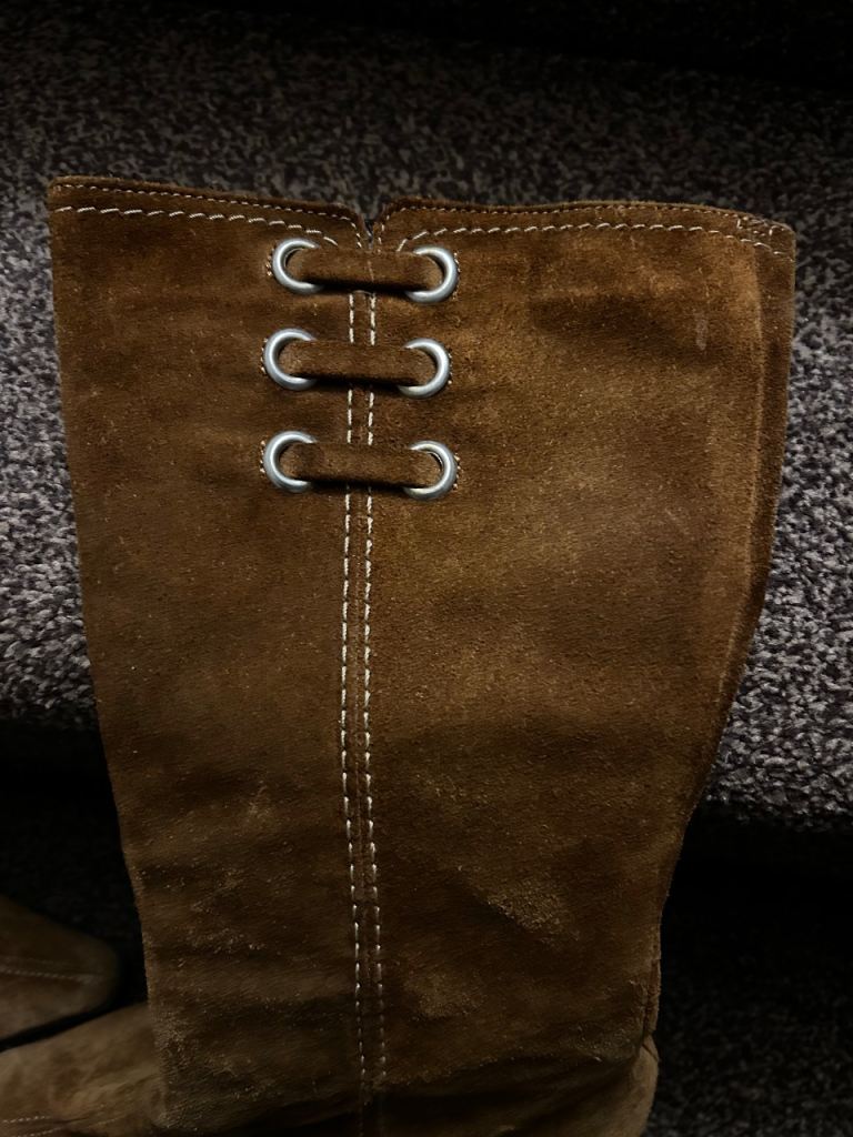 Clark’s suede boots 